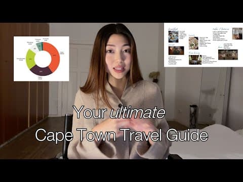 The Ultimate Cape Town Travel Guide 2026 | safety, local tips, food recommendations