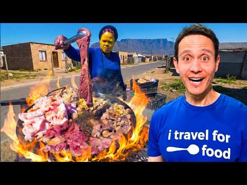 South Africa’s Best Street Food! Bubbling Meat Jacuzzi!