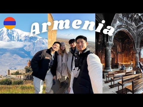 Armenia Travel Vlog🇦🇲: BEST spots around Yerevan blew our minds (Khor Virap, Geghard, Garni)