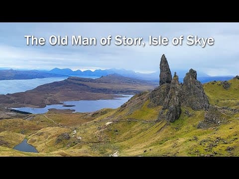 The Old Man of Storr - Isle of Skye. Cinematic 4K