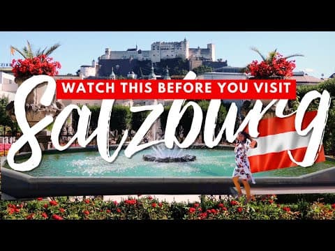 SALZBURG TRAVEL TIPS FOR FIRST TIMERS | 10+ Must-Knows Before Visiting Salzburg + What NOT to Do!