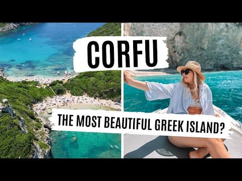 CORFU 🇬🇷 - We found paradise! | Corfu Travel Guide | Best beaches & top things to do | Greece vlog