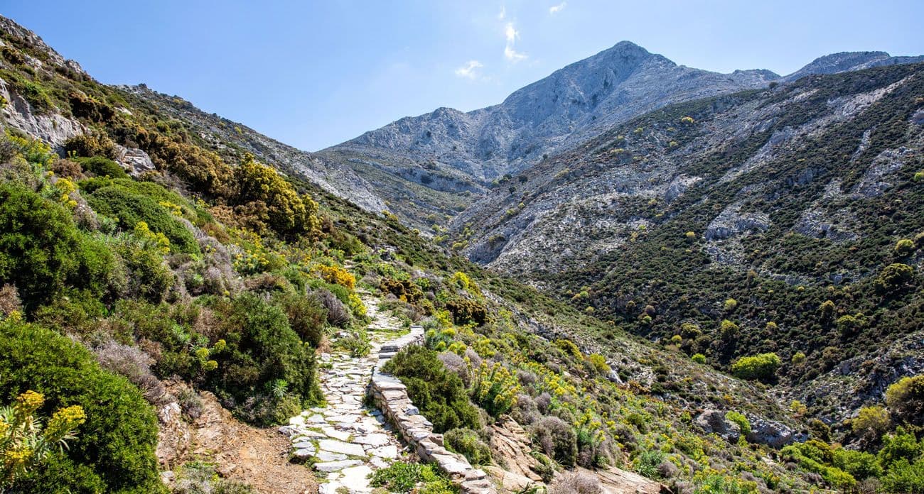 Hiking Mount Zas on the Island of Naxos