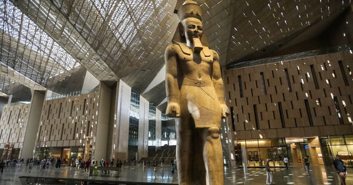 Neal Spencer · At the Grand Egyptian Museum: New Pharaonism