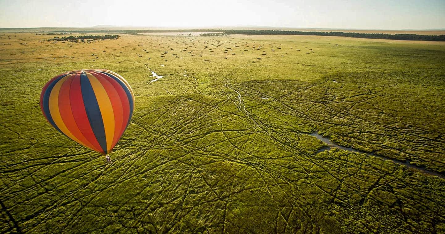 Hot-air balloon flights in the Masai Mara - Experience the Masai Mara plains from above.