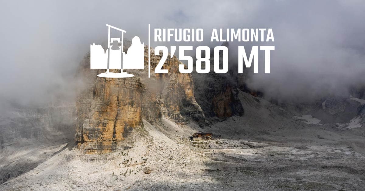 Sleeping in the mountain hut in the Dolomites | Rifugio Alimonta