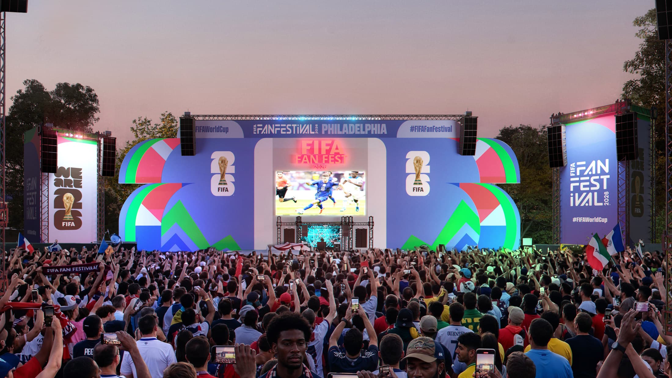 The 39-Day FIFA Fan Festival Takes Over Fairmount Park This June & July: What to Expect